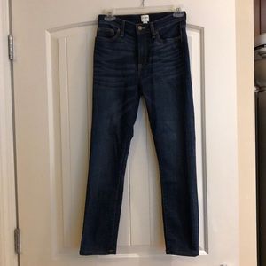 JCrew High rise jeans